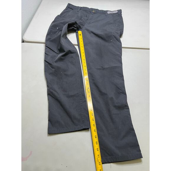 Carhartt Relaxed Fit Canvas Gray Men 36x34 Work Pants Y2K Casual utility distres - Picture 8 of 10